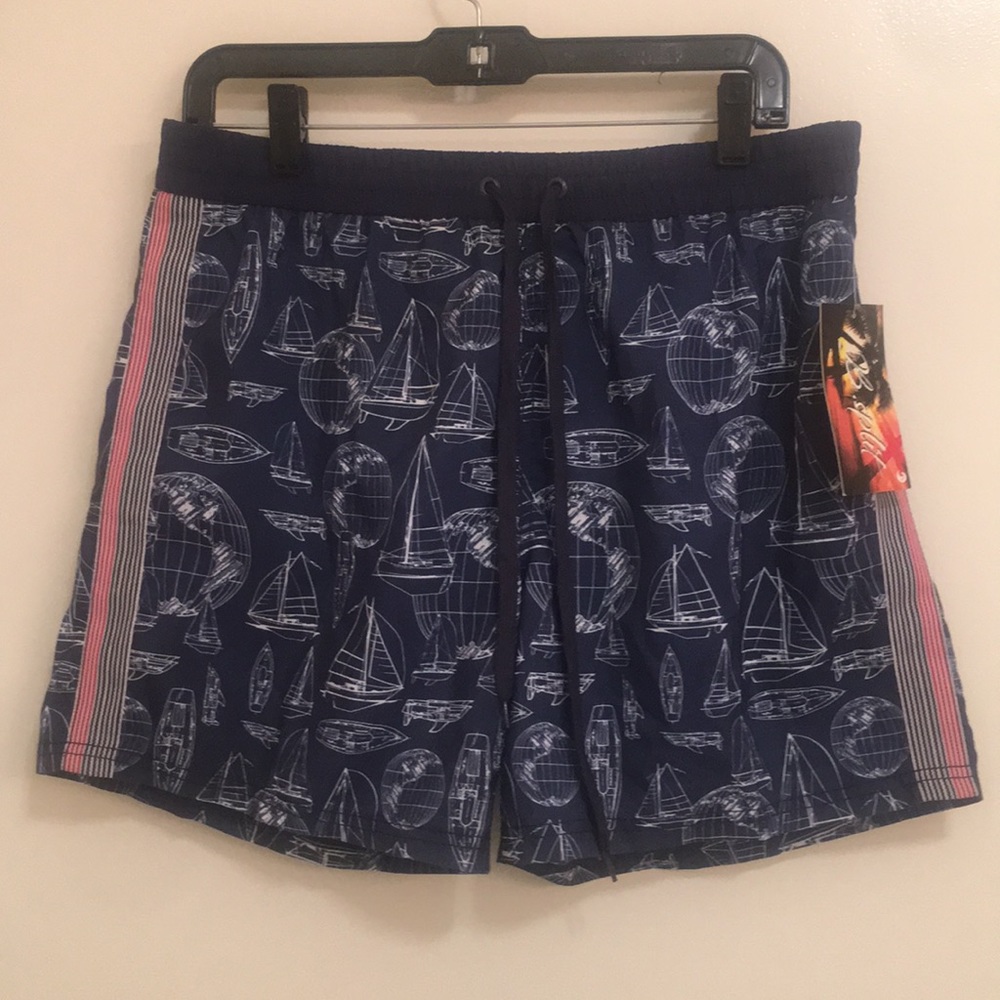 NWT Mens Nautical Swim Trunks